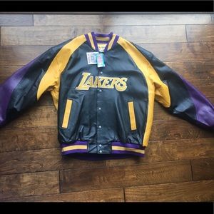 NWT Jeff Hamilton vintage Lakers jacket-rare